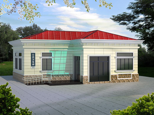 现代都市型移动厕所