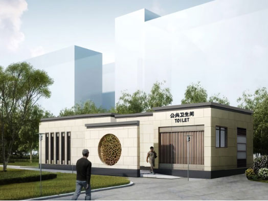 豪华组装型移动厕所